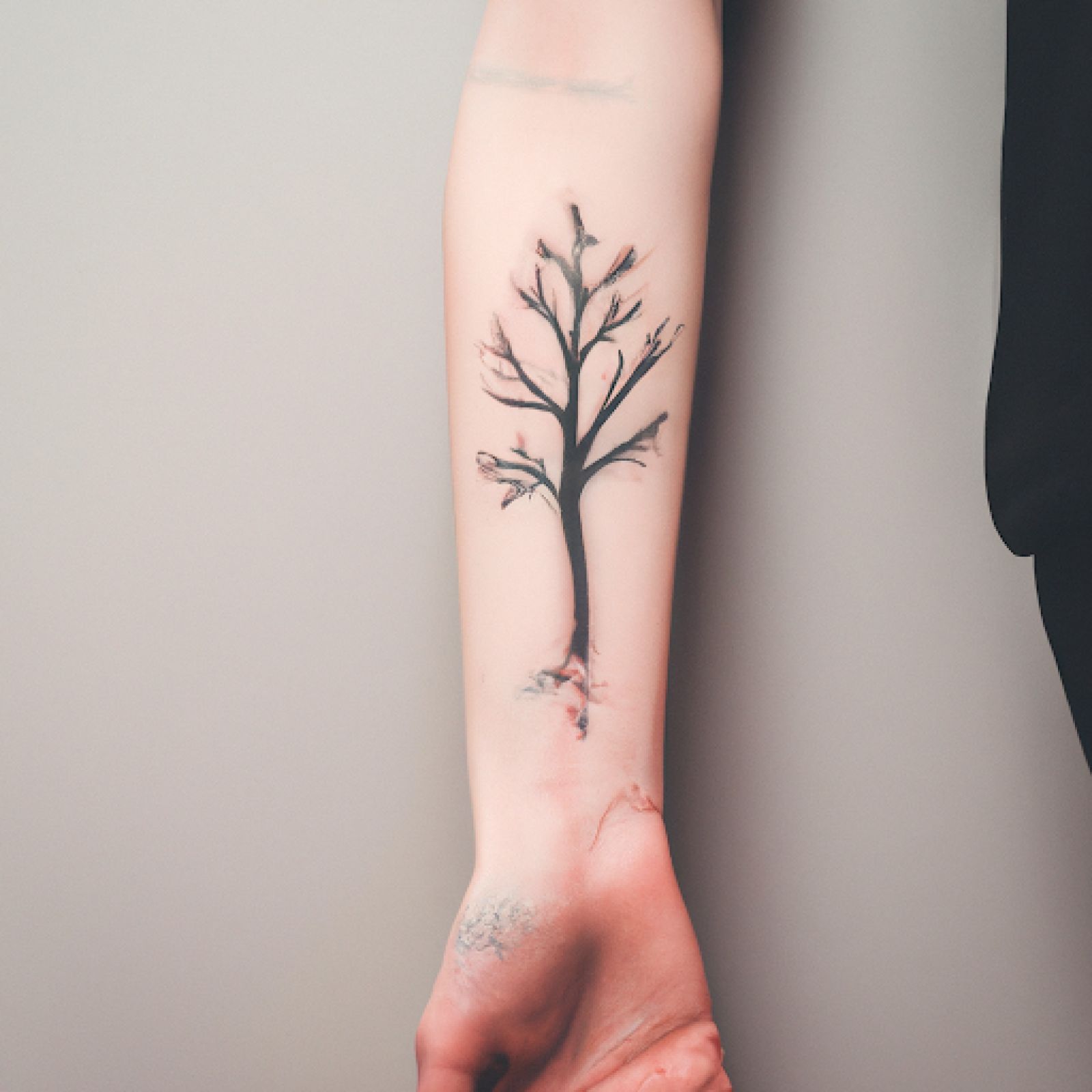 Tree of life tattoo on forearm for women